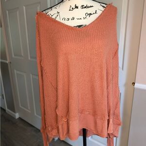 Free People oversized thermal